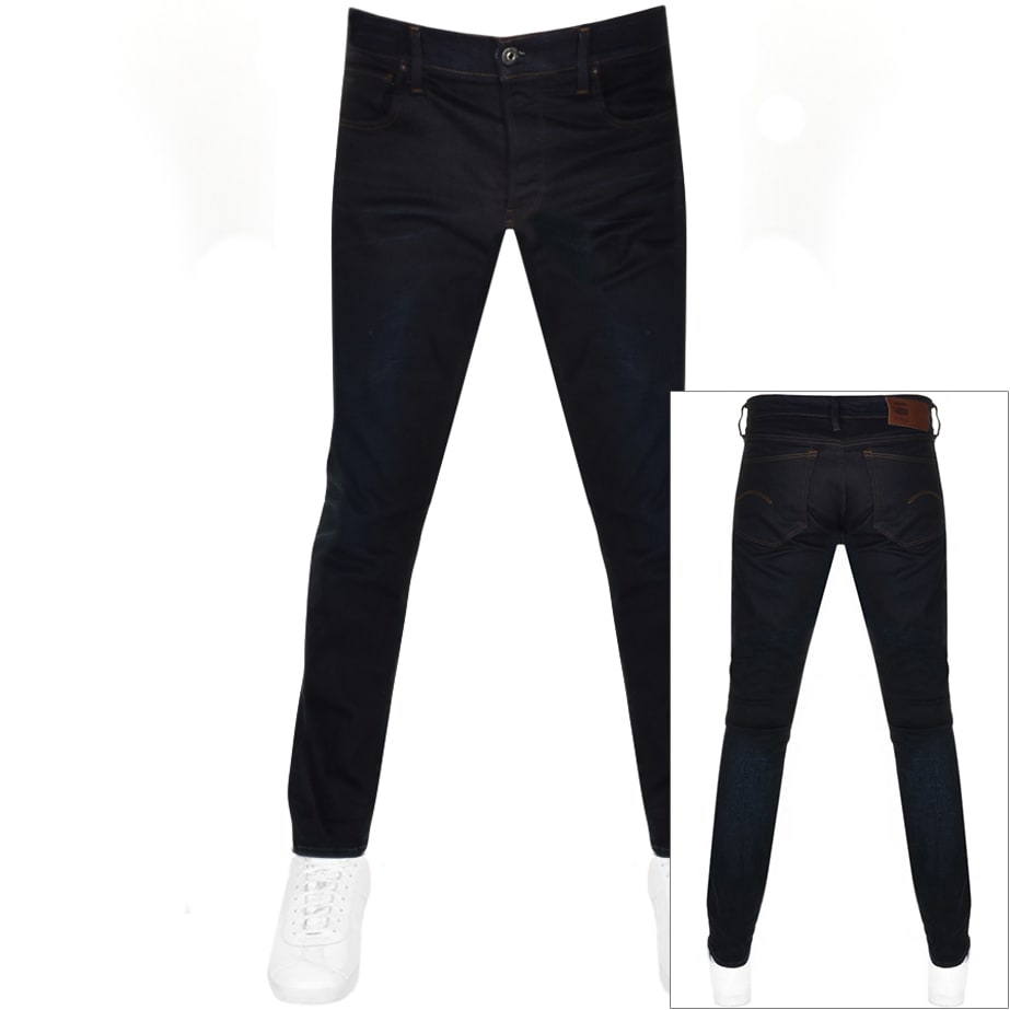 Alternative Image for ProductG Star Raw 3301 Tapered Jeans Blue1